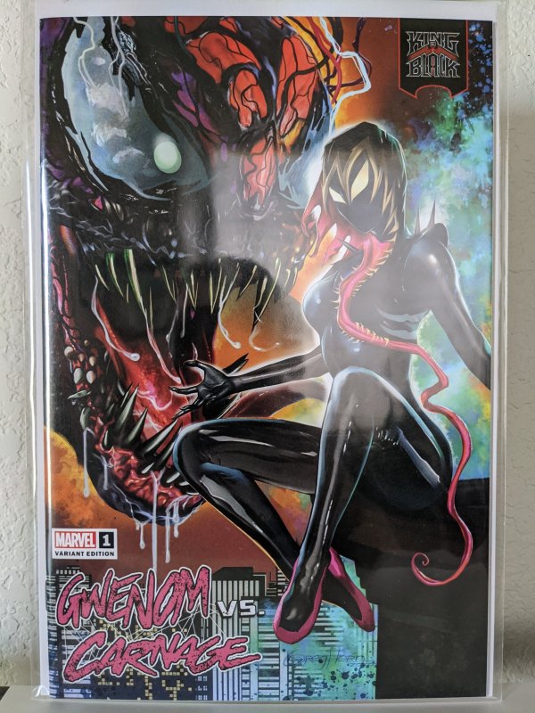 King In Black: Gwen Vs. Carnage #1 Variant Cover