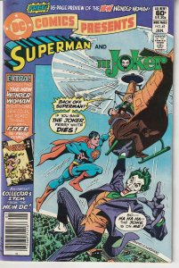 DC Comics Presents #41 (1982)  Superman and The Joker !