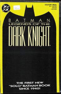 Legends of the Dark Knight #1 (1989) Batman
