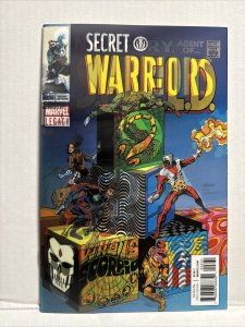 SECRET WARRIORS 8 LENTICULAR NM- BUBBA COMIC BOOK