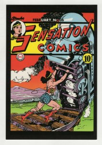 Sensation Comics #26 4x5 Cover Postcard 2010 DC Comics Wonder Woman
