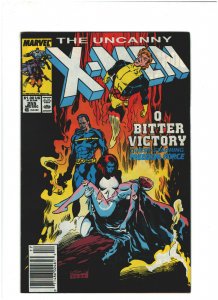 Uncanny X-Men #255 VF 8.0 Newsstand Marvel Comics 1989 Mystique, Forge & Banshee