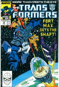 Transformers #39 Marvel Comics 1988 VF Fortress Maximus