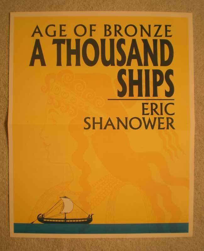 AGE OF BRONZE Promo Poster, 11X13, 2001, Unused, more in our store