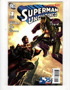 Superman Unchained #1 Lee Bermejo Superman vs. Lex Luthor Cover (2013) ID#716