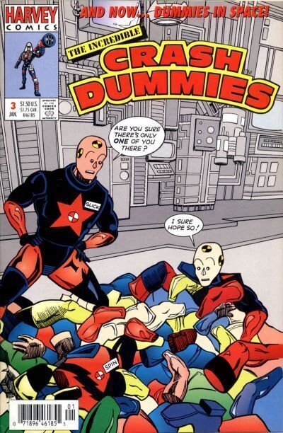 Crash Dummies #3 (Newsstand) FN; Harvey | we combine shipping 