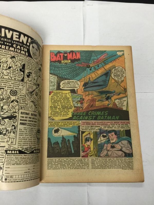 Batman 109 3.0 Good / Very Good Gd/vg