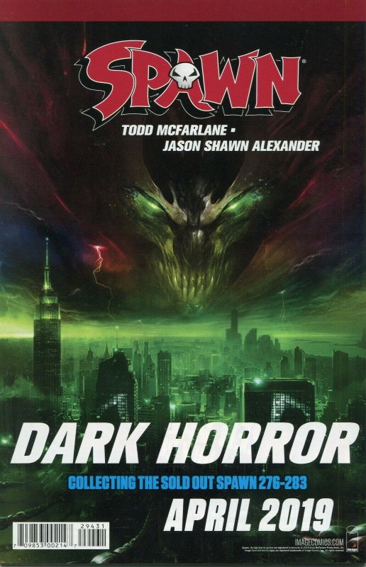 Spawn 294 NM Mcfarlane Sketch variant 