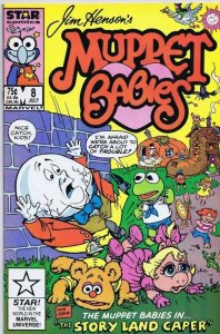 Muppet Babies #8 ORIGINAL Vintage 1986 Marvel Comics Humpty Dumpty