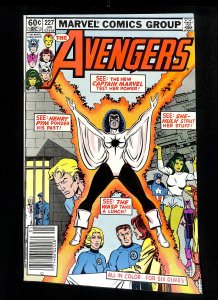 Avengers #227 Monica Rambeau joins!