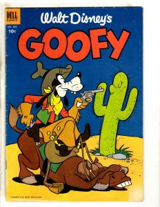 Four Color # 468 FN Dell Silver Age Comic Book Goofy Walt Disney Western JL9