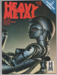 HEAVY METAL July 1981, VF/NM , Corben Stephen King Steranko Chaykin, 1977 series