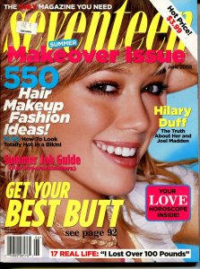 Seventeen 6/2005-Hilary Duff-summer makeover-get your best butt-FN/VF