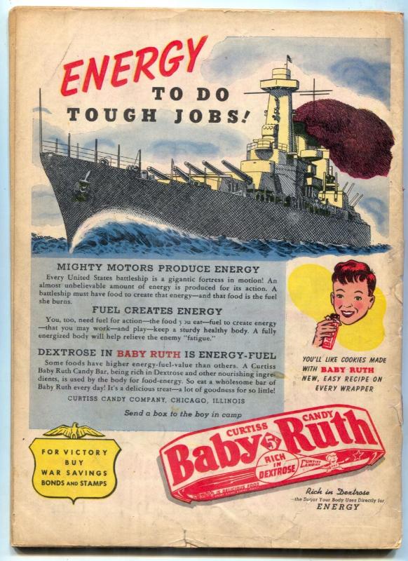 Military Comics #17 1944- BLACKHAWK- Sniper- Golden Age VG-