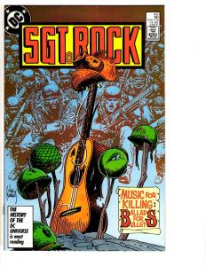 Lot Of 5 Sgt. Rock DC Comic Books # 413 414 415 416 417 Army Navy Marines TP5