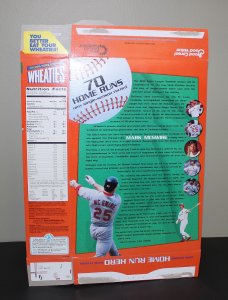 1996 Mark McGwire Wheaties Box