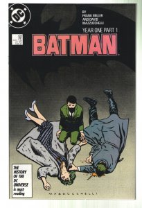 BATMAN 404-407 NM  YEAR ONE! 70% OFF RETAIL!!!! STUNNER!