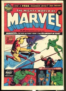 Mighty World Of Marvel--#30--1973--COMIC BOOK--Marvel--FN