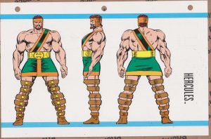 Official Handbook of the Marvel Universe Sheet- Hercules