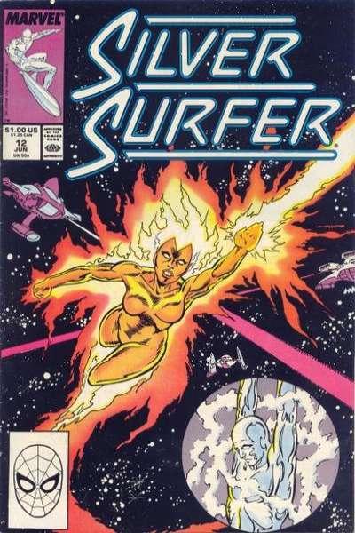 Silver Surfer (1987 series) #12, VF+ (Stock photo)
