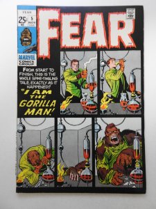 Adventure Into Fear #5 (1971) Great Stories! Beautiful VF Condition!