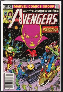 The Avengers #219 (1982) The Avengers