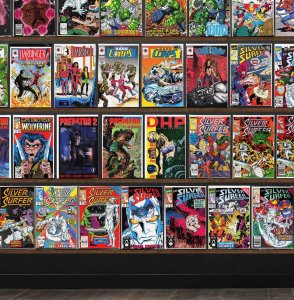 Huge Lot 140+ Comics with Silver Surfer, Shadowman, The H.A.R.D. Corps & More!