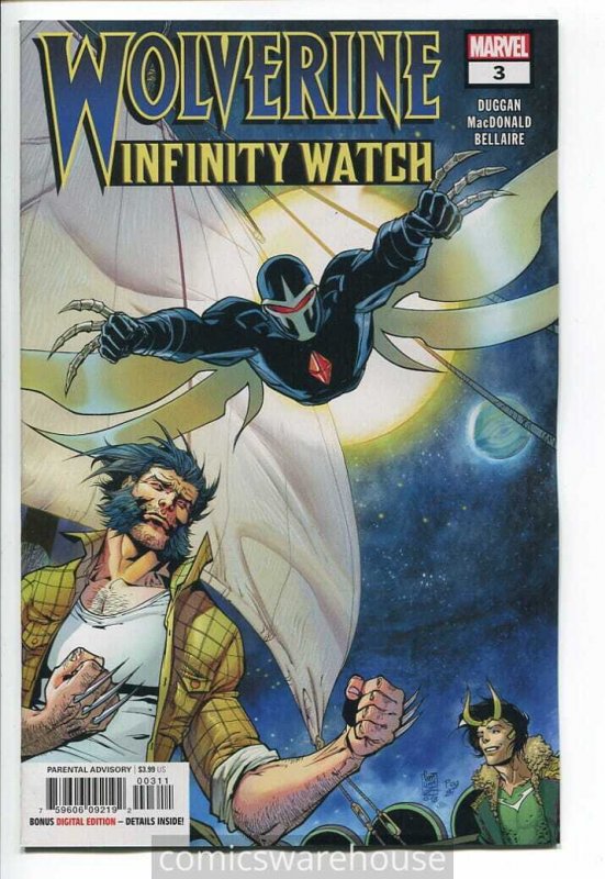 WOLVERINE INFINITY WATCH (2018 MARVEL) #3 NM