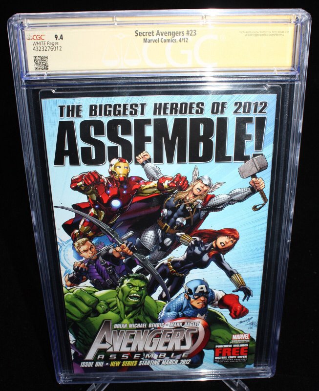 Secret Avengers #23 (CGC 9.4) Signed by Art Adams - 2012