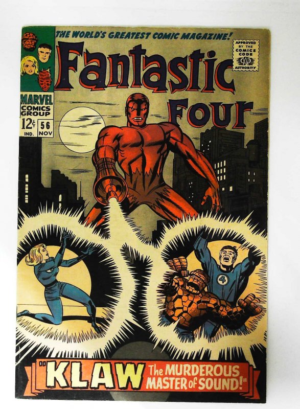 Fantastic Four (1961 series)  #56, Fine+ (Actual scan)