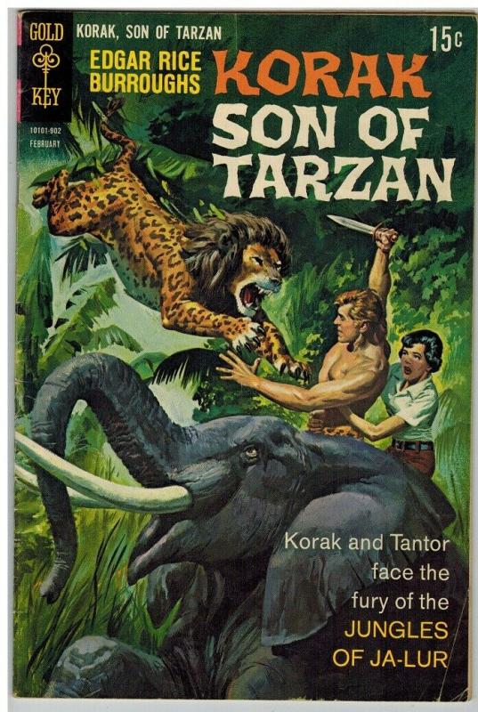 KORAK SON OF TARZAN 27 G-VG Feb. 1969