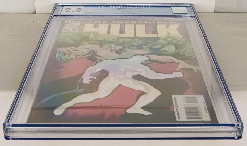 The INCREDIBLE HULK #425 CGC 9.8 Direct Edition Liam Sharp Hologram Cover Marvel