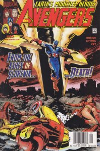 Avengers (Vol. 3) #37 (Newsstand) VG ; Marvel | low grade comic Captain America 