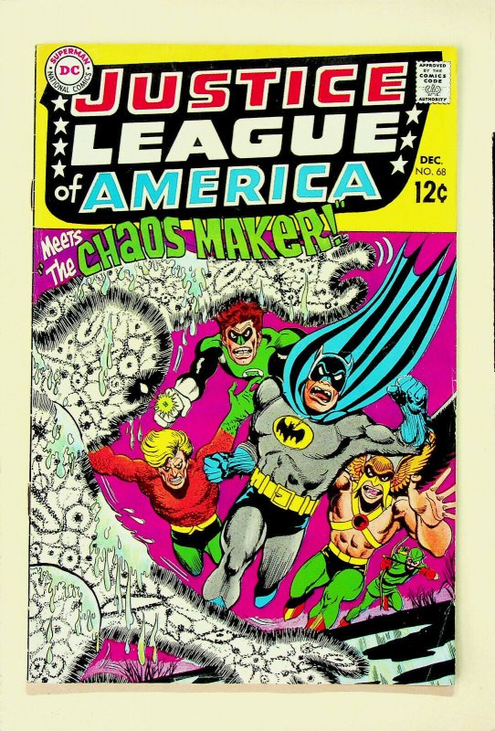 Justice League of America #68 (Dec 1968, DC) - Fine/Very Fine