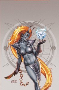 Hell Sonja #4 Cover P 1:11 Linsner Virgin Variant Dynamite 2022 EB101