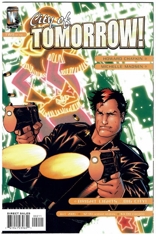 City Of Tomorrow #2  Howard Chaykin Wildstorm NM