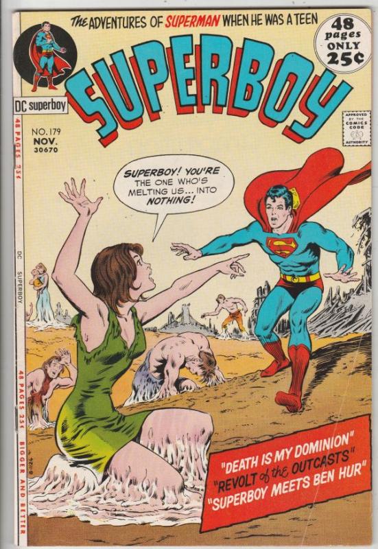 Superboy #179 (Nov-71) FN/VF Mid-High-Grade Superboy