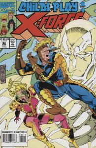 X-Force #32 FN ; Marvel | Child's Play 1