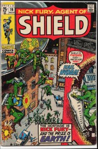 Nick Fury, Agent of SHIELD #16 (1970) Nick Fury