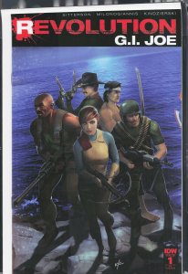 G.I. Joe: Revolution Cover D (2016) Scarlett