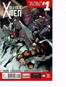 Lot Of 2 Comic Books Marvel All New X-Men #21 and #22  ON9