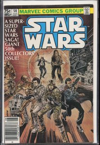 Star Wars #50 Newsstand Edition (1981) Star Wars [Key Issue]