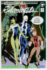 ELEMENTALS #6, NM, Comico, 1985, Bill Willingham, Fire, V 1, more in store
