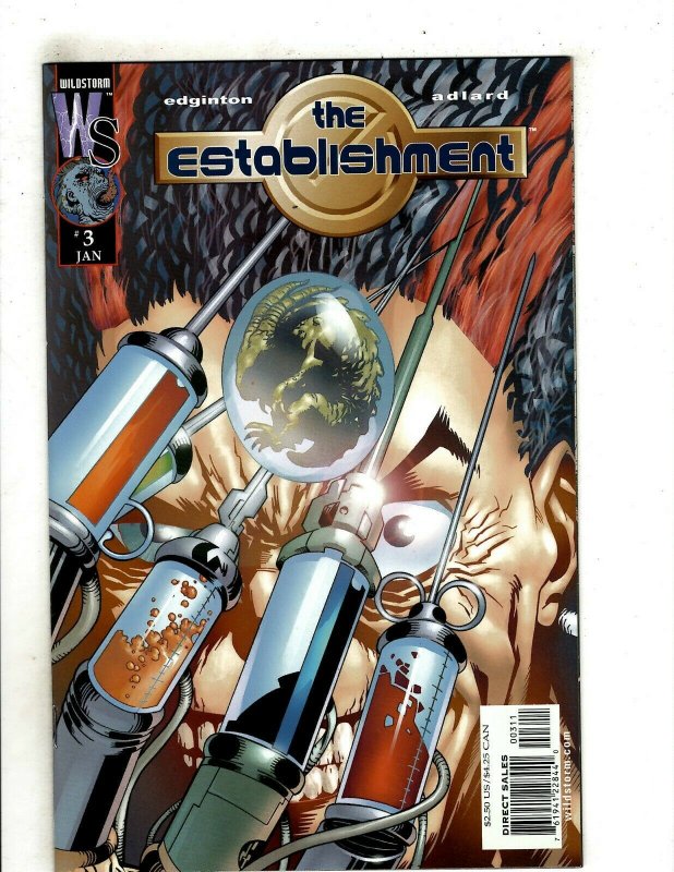 Lot Of 13 The Establishment Wildstorm Comics # 1 2 3 4 5 6 7 8 9 10 11 12 13 GE6