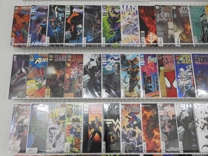 Huge Lot 150+ Comics W/ Flash, Spider-Man, Batman+ Avg VF Condition!