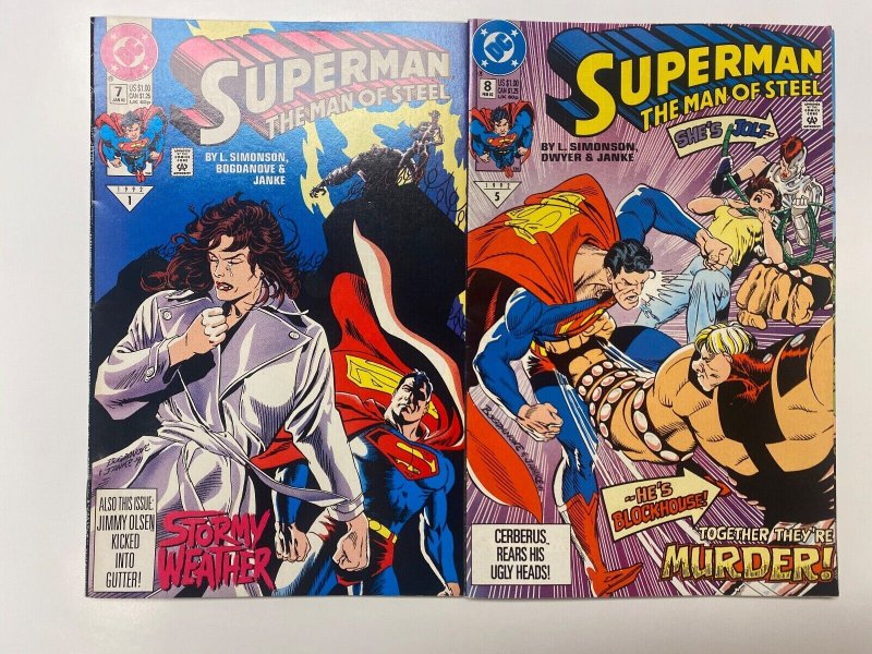 4 Superman DC COMICS #5 6 7 8 22 KM4