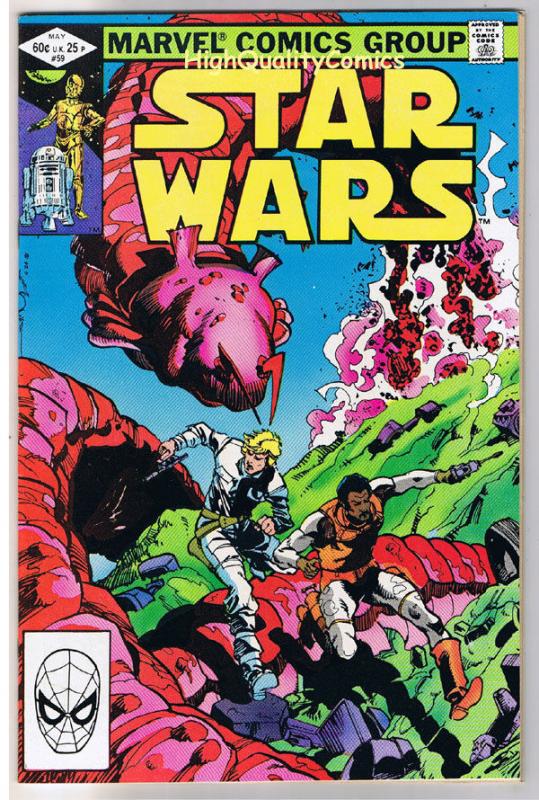 STAR WARS #59, VF/NM, Luke Skywalker, Darth Vader, 1977, more SW in store