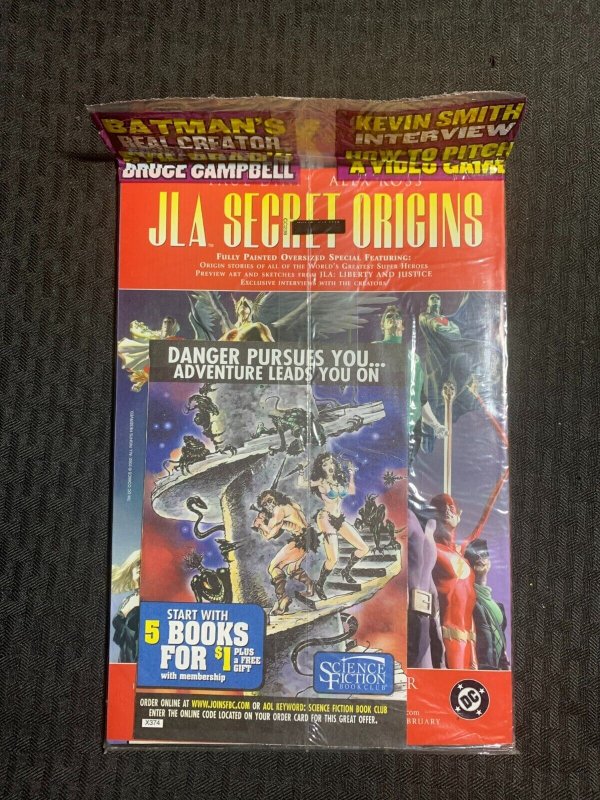 2002 WIZARD Magazine #135 SEALED Daredevil & Elektra Cover #2 w/ Inserts