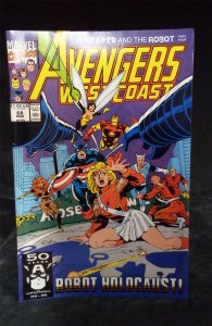 Avengers west coast 68#  Comic Book