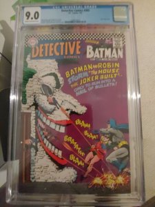 ​DETECTIVE COMICS #365 CGC 9.0 FAMOUS JOKER COVER.